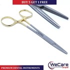 Gold Mosquito Hemostat Forceps 5  Straight Surgical Dental Instruments German