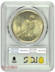 1926  1 Peace Dollar Pcgs Ms 64
