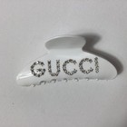 Gucci Gg Monogram Hair Clip