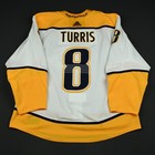 2017-18 Kyle Turris Nashville Predators Game Used Worn Nhl Hockey Jersey Meigray