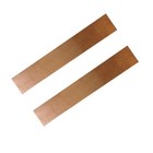 High-purity Copper Anode Sheets 99 95  Purity  2pcs For Jewelry Electroplating