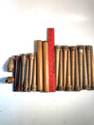 Wood Spools Bobbins Wooden Industrial 3 -9 75  Vintage Quills Mix Lot-20 