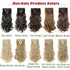 Clip In Hair Extensions 100  Natural Long Straight Full Head 8 Pieces As Human