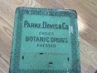 Botanic Drugs Vintage Pharmacy Tin  Parke Davis   Co 