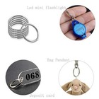 100pcs 15mm Small Split Key Rings Diy Craft Metal Keychain Connector Accessories