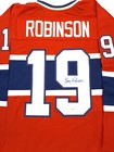 Larry Robinson Signed Montreal Canadiens Jersey Hof Autographed Jsa Coa 