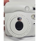 Fujifilm Instax Mini 9 Instant Film Camera Smoky White 60mm Lens Built-in Flash