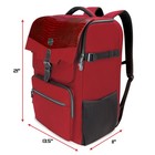 Enhance Collector s Edition Dnd Backpack - Dm Bag  Fits 6-8 Books  dragon Red 