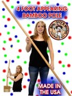 Appearing Bamboo Pole - 4 Foot By Big Guys Magic