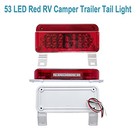 53 Led Red Rv Camper Tail Light Rv Replacement Brake Stop Turn Rv Exterior 
