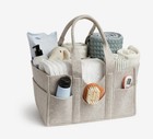Sprucely Diaper Caddy- Heather Oat -medium