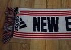 New England Revolution Adidas 4 1 2 Foot  Mls Soccer Scarf Nwt