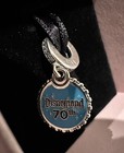 New Disney Pandora Charm Disneyland 70th Anniversary Mickey Mouse Dangle