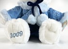 New 2009 Dan Dee Snowflake Christmas Teddy Bear Girl Plush Holiday Time T2