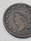 1828 Coronet Head Large Cent