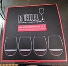 Riedel Red Wine Stemless Glasses Set Of 4 New In Box