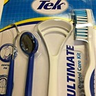 4 Pc Oral Care Kit Travel Set Tounge Cleaner Dental Mirror Tooth Pick Toothbrush