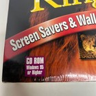 Wild Animal Kingdom Screensaver Swift Software Cd-rom Windows 95   Sealed New
