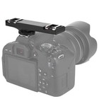  Hot Shoe Flash Speedlite Bracket Splitter For  Camera Camcorder Black