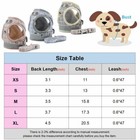 Dog Cat Mesh Harness Pet Puppy Harness Leash Set Walk Collar Safety Strap Vest