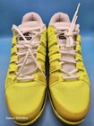 Sz 9 Men - Nike Zoom Vapor 9 Tour Federer Volt White Tennis Shoes Rare 488000