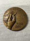1959 Wyeth 100th Anniversary Bronze Medal 68mm Medallic Art Co