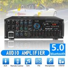 Sunbuck 2000w Stereo Hifi Power Amplifier Bluetooth 5 0 Karaoke Fm Usb Aux Usa