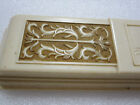 Vintage Hamilton Watch Jewelry  Plastic Embossed Presentation Box Case 10 Inch