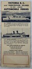 1952 Antique Travel Brochure Victoria And Vancouver Island