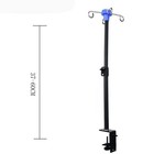 Table Iv Pole Adjustable Height Portable Easy Installation Drip Bag Holder