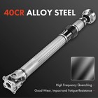Front Driveshaft Prop Shaft Assembly For Jeep Wrangler 2012-2017 3 6l 07-11 3 8l