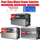 2000w Pure Sine Wave Inverter 12v Dc To 110v Ac Solar Power Inverter Off-grid Us