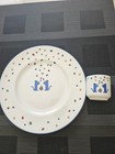 Cartier La Maison Des Enfants Cup   Plate Set  1988