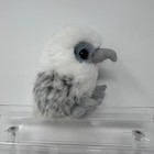 Swibco Puffkins Swoop Falcon Plush Stuffed Animal Gray Fluffy Cute Bird 4 