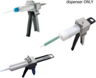 Dispenser Gun 50ml  Adhesive Dispensing Mixer  Manual Dual Cartridge Applicator