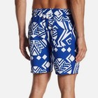 Nwt Jack Spade Exploded Flower Swim Trunks Blue White Geometric Shorts 2xl Xxl