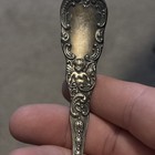 Engraved Cherub Sterling Silver Huge Spoon Large Beautiful 82 8 Grams Not Scrap