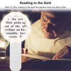 30x Jumbo Handheld Magnifying Glass W  12 Bright Led Light Illuminated Magnifier