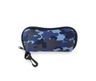 Nwt Boys Round Sunglasses With Camo Print Neoprene Carrying Case  2-piece