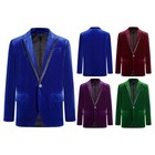 Kids Boys Coat Birthday Suit Wedding Blazer Baptism Tuxedo Christening Tops