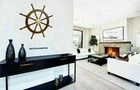 36 antique Brass Nautical Pirate Big Ship Steering Wooden Wheel Decorative Gift