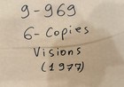 Visions     An Erotic Experience      Original 1977  X-rated  Adult Movie Poster  Nm