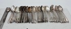 Lot Of 100 Assorted Vintage Silverplate Teaspoons - Lot 312