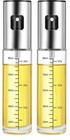 2set Stainless Olive Oil Sprayers Cooking Mister Spray Pump Fine Bottle Kitchen