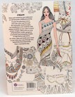 Oceanis Adult And Teen Coloring Book High Fashion Clothing Theme
