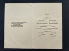 1918 Antique Utilities Detachment Qmc Camp Bowie Texas Thanksgiving Menu Roster