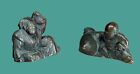 A Rare Set Of Two Bronze Figural Weights  Han Dynasty   Circa 3rd Century Ad
