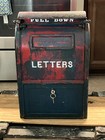 Vtg Usps Us Mailbox Cast Iron Letter Dropoff 1948 Post Office