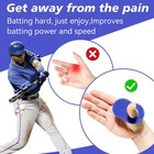 2 Pack Batter s Baseball Thumb Guard For Pro Batters  Hitter Training Blue