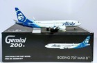 Gemini Jets G2asa1317 Alaska Airlines Boeing 737-max8 N801ak Diecast 1 200 Model